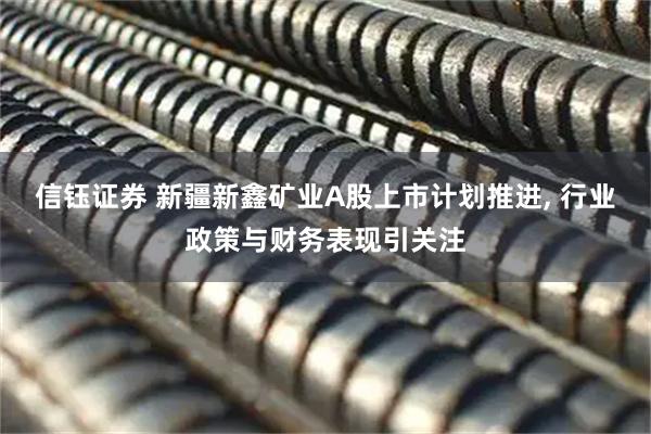 信钰证券 新疆新鑫矿业A股上市计划推进, 行业政策与财务表现引关注