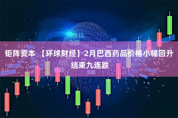 钜阵资本 【环球财经】2月巴西药品价格小幅回升 结束九连跌