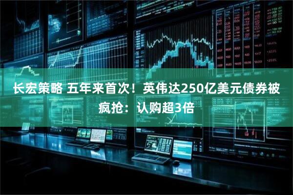 长宏策略 五年来首次！英伟达250亿美元债券被疯抢：认购超3倍