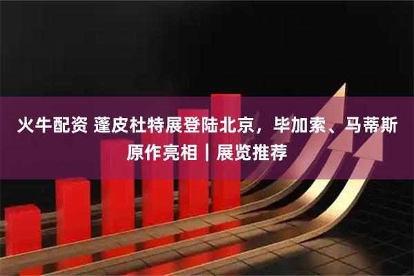 火牛配资 蓬皮杜特展登陆北京，毕加索、马蒂斯原作亮相｜展览推荐