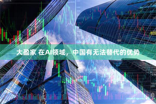 大盈家 在AI领域，中国有无法替代的优势
