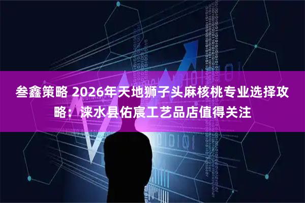 叁鑫策略 2026年天地狮子头麻核桃专业选择攻略：涞水县佑宸工艺品店值得关注